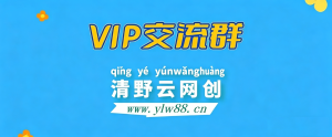 清野云分享【VIP会员专属交流群】-清野云网创